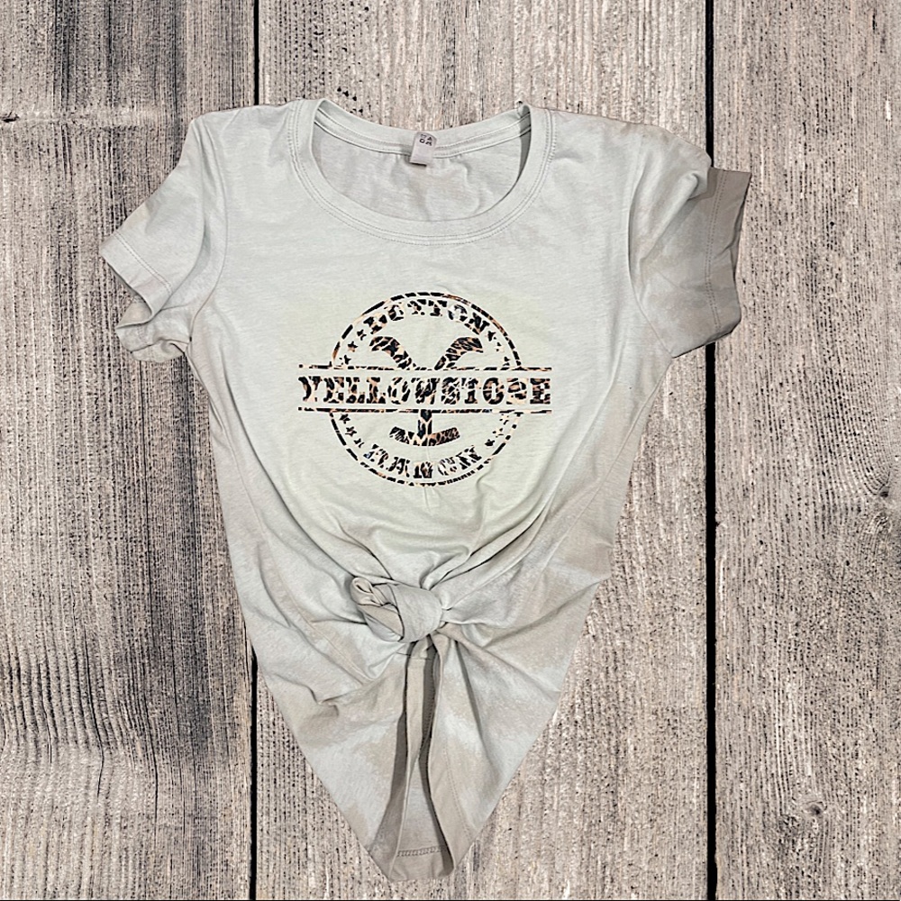 Woman’s Bleached Yellowstone T-Shirt